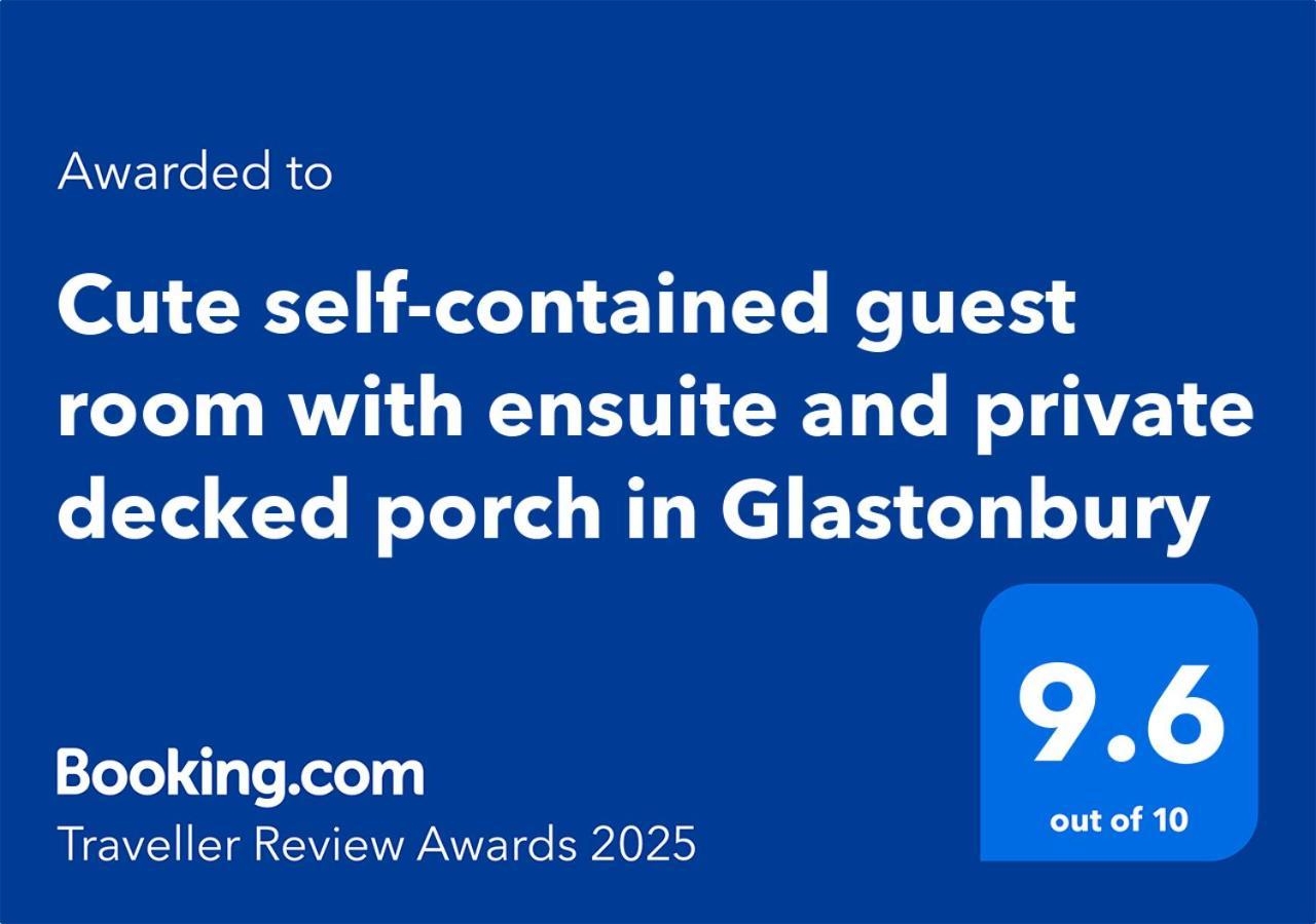 Cute Self-Contained Guest Room With Ensuite And Private Decked Porch In Glastonbury Ngoại thất bức ảnh